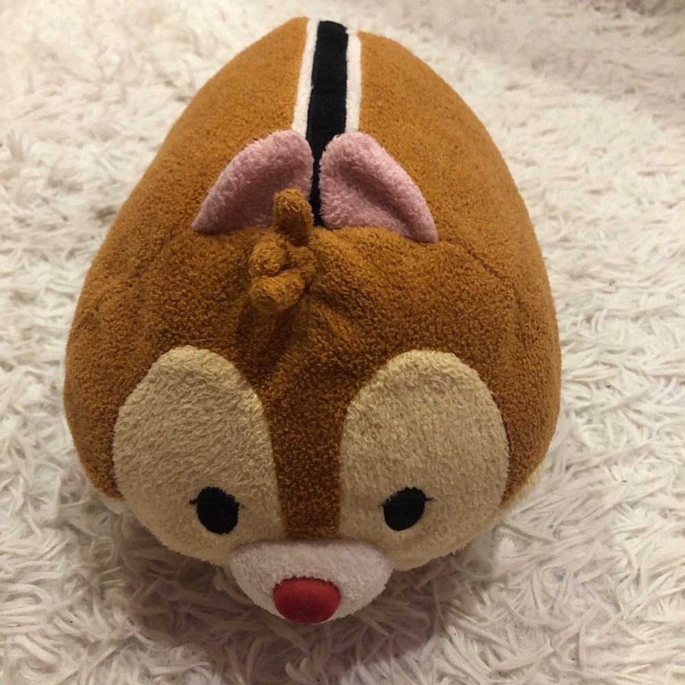 Disney Store Tsum Tsum Chip Plush Male Chipmunk Soft Stuffed Animal